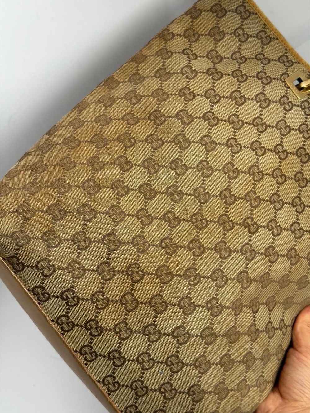 Gucci GG Monogram Canvas Tote Bag - Picture 13 of 16